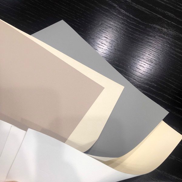 Đa dạng màu sắc vải màn