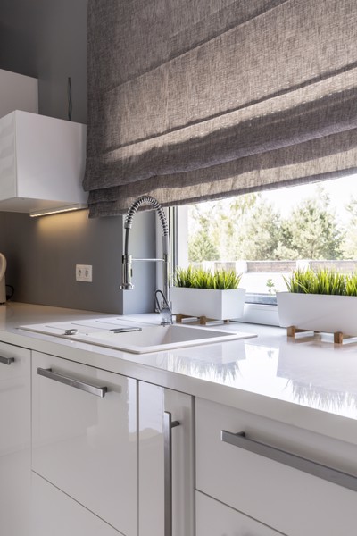 Màn Roman nhà bếp