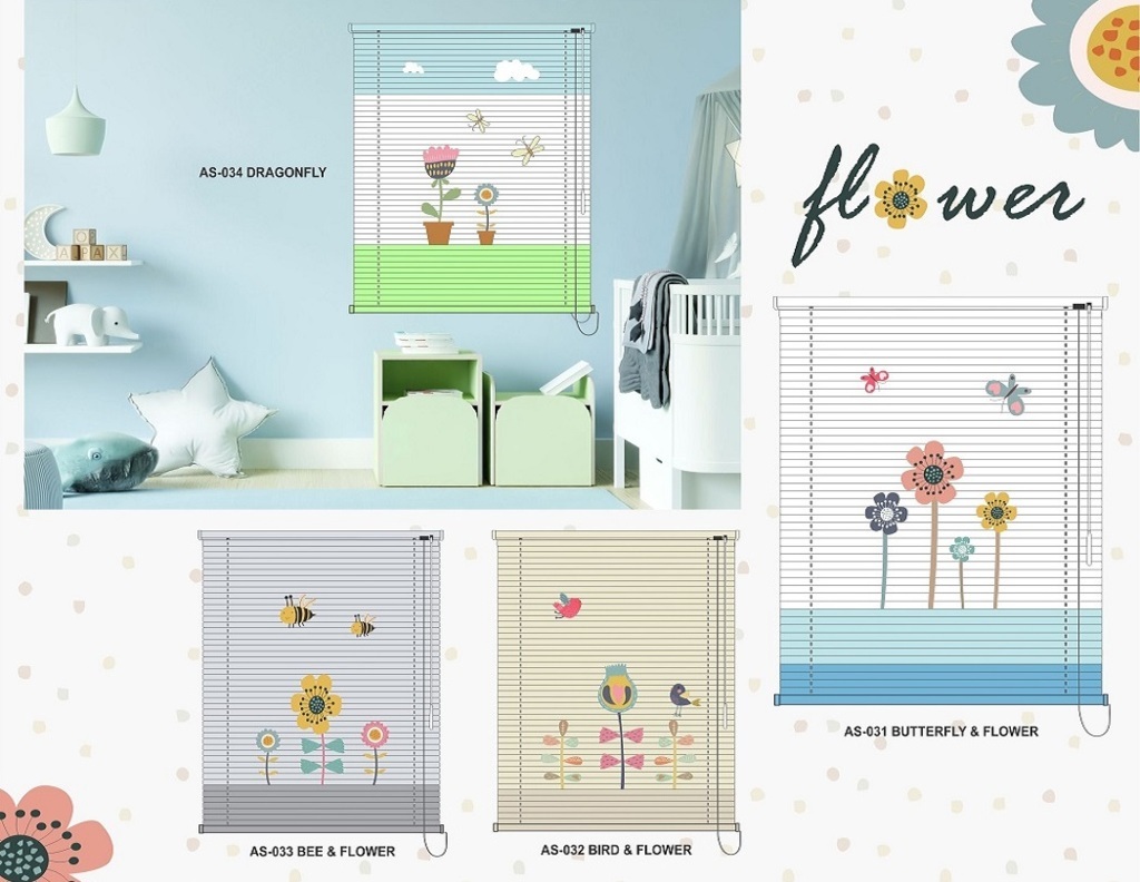 BST Hình màn nhôm Flower