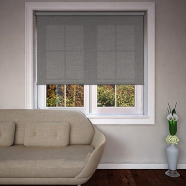 Màn cuốn lưới xám