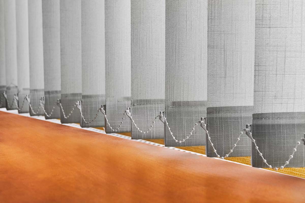 Kết cấu độc đáo giúp màn dọc có thể điều tiết ánh sáng linh hoạt